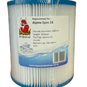 BB Alpine Spas 18 Cartridge Filter