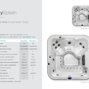 MySpaLIFE mySplash Standard (7 person Spa)