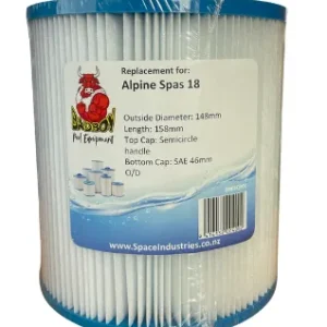 BB Alpine Spas 18 Cartridge Filter